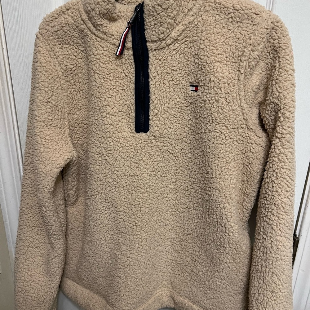 Tommy Hilfiger Faux Fur 100% Polyester Size S/P Fall/Winter Jacket
